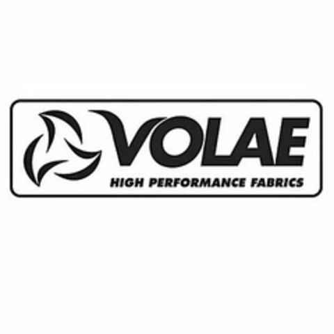 VOLAE HIGH PERFORMANCE FABRICS V V V Logo (USPTO, 06/03/2009)