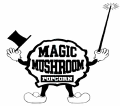 MAGIC MUSHROOM POPCORN Logo (USPTO, 24.07.2009)