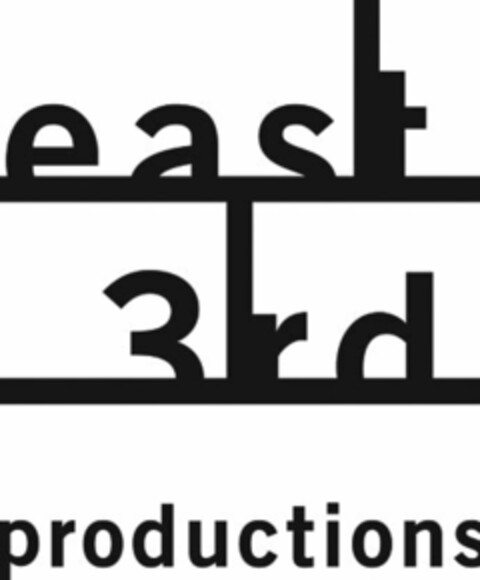 EAST 3RD PRODUCTIONS Logo (USPTO, 06.05.2010)