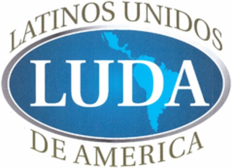 LATINOS UNIDOS LUDA DE AMERICA Logo (USPTO, 09.08.2010)