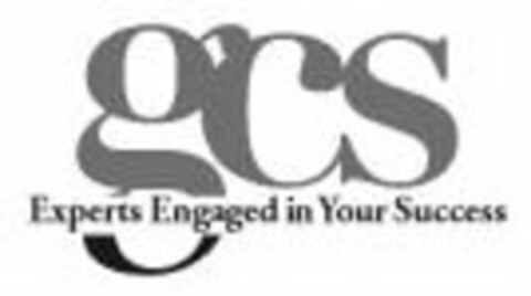 GCS EXPERTS ENGAGED IN YOUR SUCCESS Logo (USPTO, 08/20/2010)