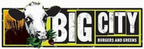 BIG CITY BURGERS AND GREENS Logo (USPTO, 12.11.2010)