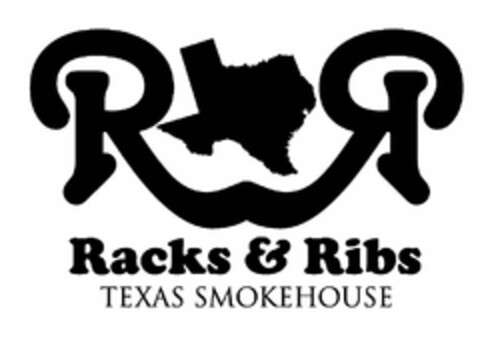 R R RACKS & RIBS TEXAS SMOKEHOUSE Logo (USPTO, 31.01.2011)