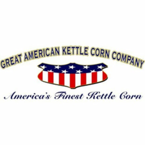 GREAT AMERICAN KETTLE CORN COMPANY AMERICA'S FINEST KETTLE CORN Logo (USPTO, 24.05.2011)