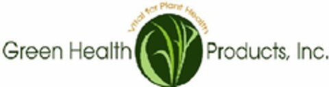 GREEN HEALTH VITAL FOR PLANT HEALTH PRODUCTS, INC. Logo (USPTO, 08/19/2011)