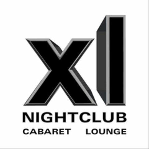 XL NIGHTCLUB CABARET LOUNGE Logo (USPTO, 07.12.2011)