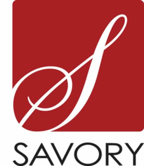 S SAVORY Logo (USPTO, 23.02.2012)