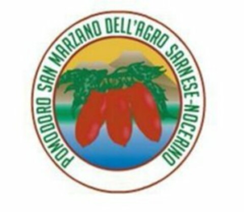 POMODORO SAN MARZANO DELL'AGRO SARNESE-NOCERINO Logo (USPTO, 03/27/2012)