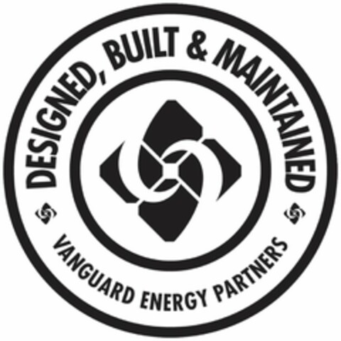 DESIGNED, BUILT & MAINTAINED VANGUARD ENERGY PARTNERS Logo (USPTO, 22.06.2012)