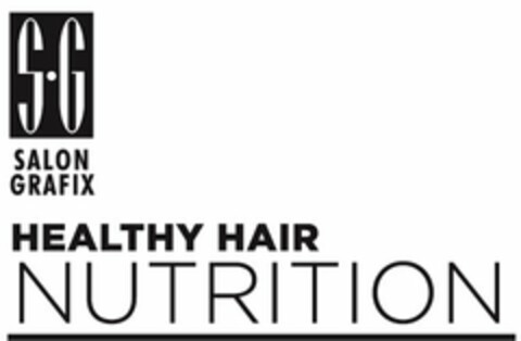 S G SALON GRAFIX HEALTH HAIR NUTRITION Logo (USPTO, 20.02.2013)