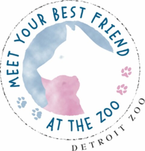 MEET YOUR BEST FRIEND AT THE ZOO DETROIT ZOO Logo (USPTO, 19.03.2013)