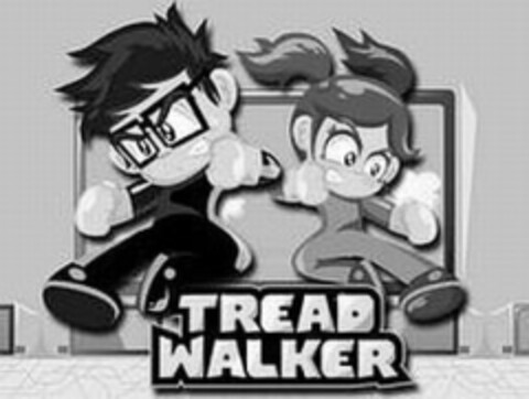 TREAD WALKER Logo (USPTO, 06.06.2013)