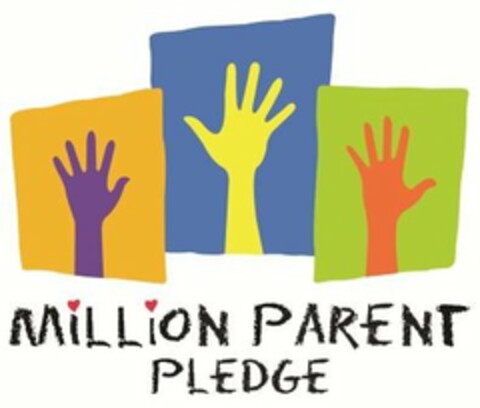 MILLION PARENT PLEDGE Logo (USPTO, 13.06.2013)