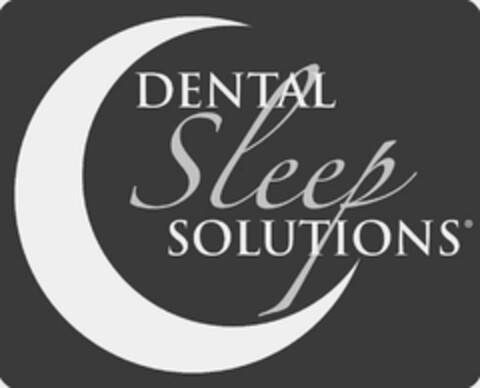 DENTAL SLEEP SOLUTIONS Logo (USPTO, 06.09.2013)