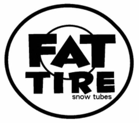 FAT TIRE SNOW TUBES Logo (USPTO, 09.04.2014)