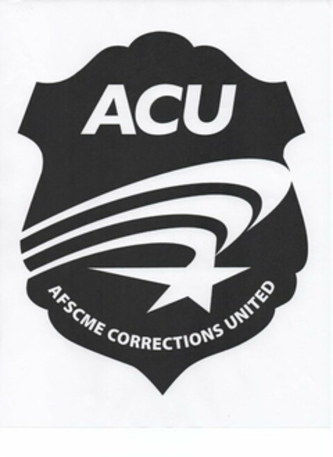 ACU AFSCME CORRECTIONS UNITED Logo (USPTO, 25.06.2014)