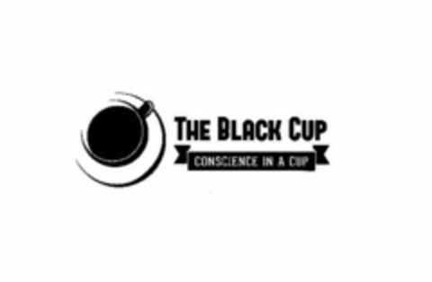 THE BLACK CUP CONSCIENCE IN A CUP Logo (USPTO, 17.09.2014)