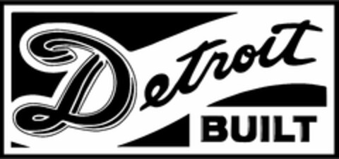 DETROIT BUILT Logo (USPTO, 26.09.2014)