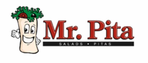 MR. PITA SALADS ° PITAS Logo (USPTO, 13.10.2014)