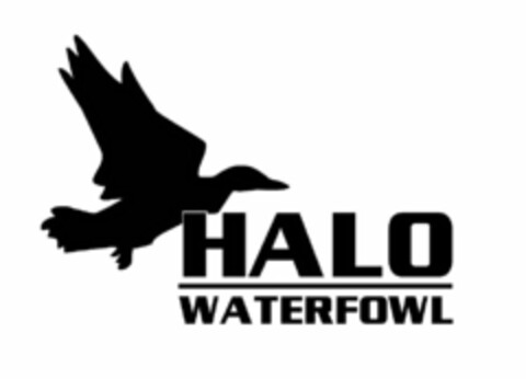 HALO WATERFOWL Logo (USPTO, 28.10.2014)