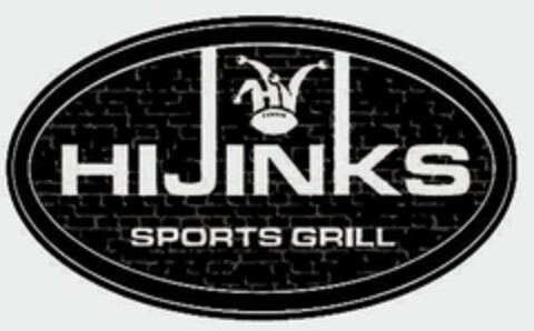 HIJINKS SPORTS GRILL Logo (USPTO, 29.07.2015)