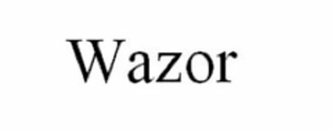 WAZOR Logo (USPTO, 22.09.2015)