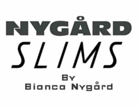 NYGÅRD SLIMS BY BIANCA NYGÅRD Logo (USPTO, 17.12.2015)