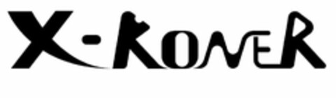 X-KONER Logo (USPTO, 05/04/2016)