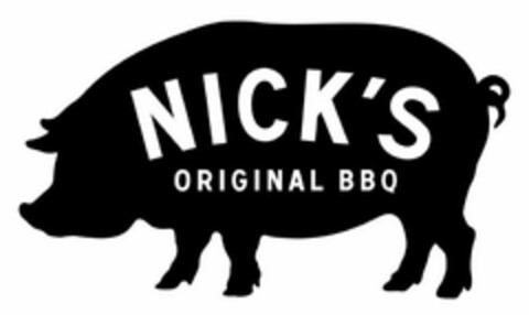 NICK'S ORIGINAL BBQ Logo (USPTO, 18.05.2017)