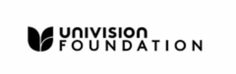 U UNIVISION FOUNDATION Logo (USPTO, 13.11.2017)