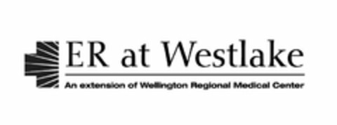 ER AT WESTLAKE AN EXTENSION OF WELLINGTON REGIONAL MEDICAL CENTER Logo (USPTO, 11.07.2018)