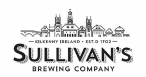 - KILKENNY IRELAND EST.D 1702 - SULLIVAN'S BREWING COMPANY Logo (USPTO, 02.10.2018)