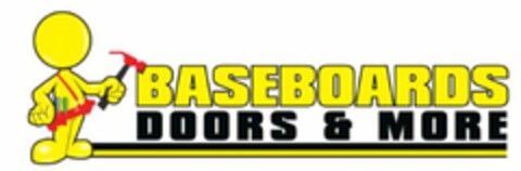 BASEBOARDS DOORS & MORE Logo (USPTO, 17.10.2018)