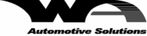 WA AUTOMOTIVE SOLUTIONS Logo (USPTO, 17.12.2018)