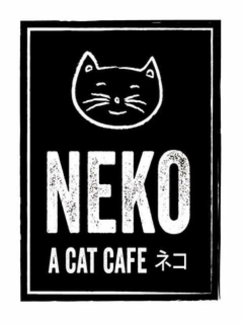 NEKO A CAT CAFE Logo (USPTO, 05/05/2019)