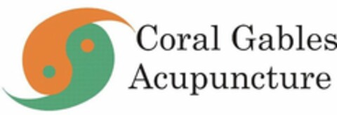 CORAL GABLES ACUPUNCTURE Logo (USPTO, 15.10.2019)