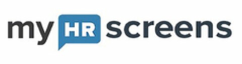 MY HR SCREENS Logo (USPTO, 02/14/2020)