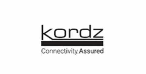 KORDZ CONNECTIVITY.ASSURED Logo (USPTO, 06/04/2020)