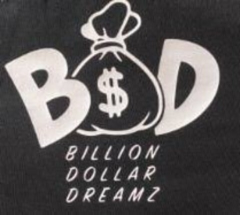 B$D BILLION DOLLAR DREAMZ Logo (USPTO, 03.07.2020)