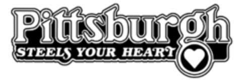 PITTSBURGH STEELS YOUR HEART Logo (USPTO, 23.01.2009)