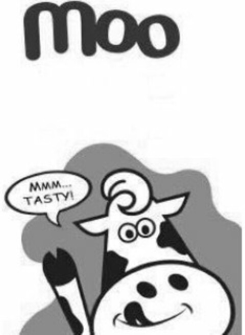 MOO MMM... TASTY! Logo (USPTO, 24.09.2009)