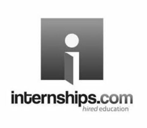 I INTERNSHIPS.COM HIRED EDUCATION Logo (USPTO, 11/05/2009)