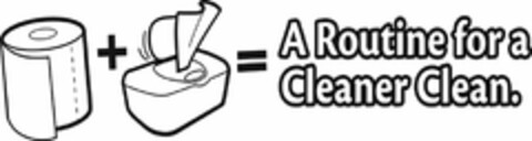 A ROUTINE FOR A CLEANER CLEAN. Logo (USPTO, 22.01.2010)