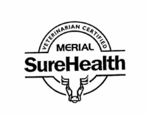 VETERINARIAN CERTIFIED MERIAL SUREHEALTH Logo (USPTO, 09.06.2010)