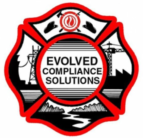 EVOLVED COMPLIANCE SOLUTIONS Logo (USPTO, 06/28/2010)