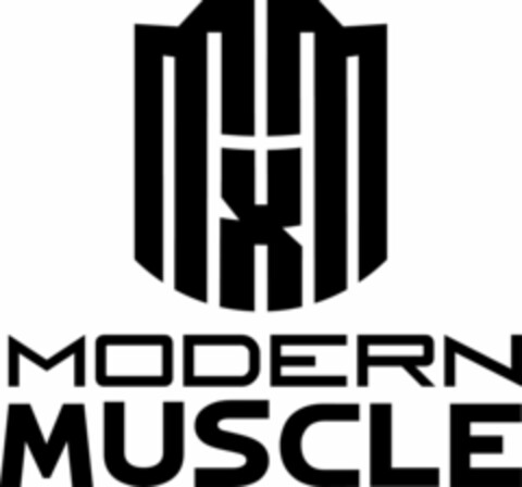 MMX MODERN MUSCLE Logo (USPTO, 11.08.2010)