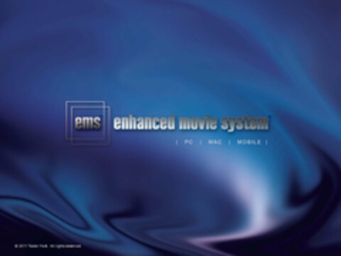 EMS ENHANCED MOVIE SYSTEM Logo (USPTO, 21.03.2011)