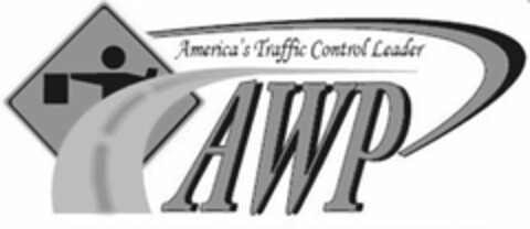 AWP AMERICA'S TRAFFIC CONTROL LEADER Logo (USPTO, 04/04/2011)