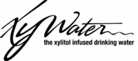 XYWATER THE XYLITOL INFUSED DRINKING WATER Logo (USPTO, 15.07.2011)