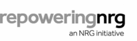 REPOWERINGNRG AN NRG INITIATIVE Logo (USPTO, 08/10/2011)